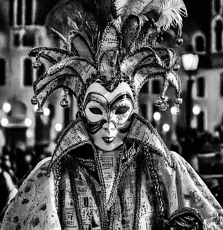 Attending Venice Masked Ball 2