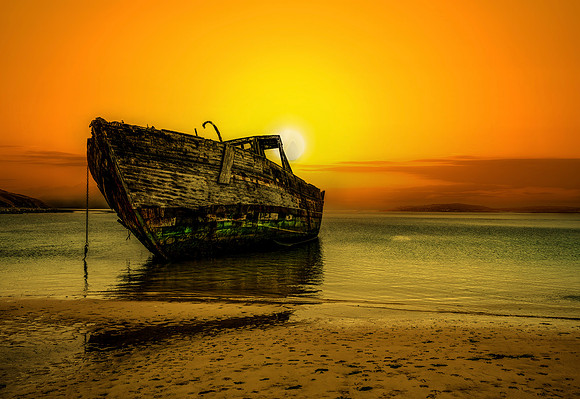 Beached Wreck Falkland Islands 22 - Copy