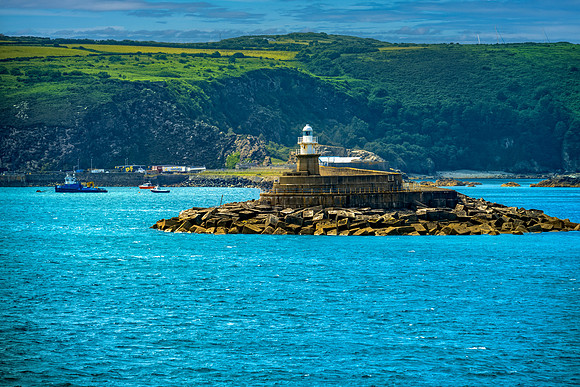 Breakwater and Light Fishguard, Wales, U.K