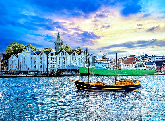 Converted Warehouses Ol Stavanger Waterfront 4
