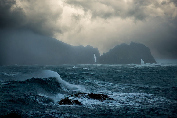 Elephant Rock During A Gale Hall Island Bering Sea 26