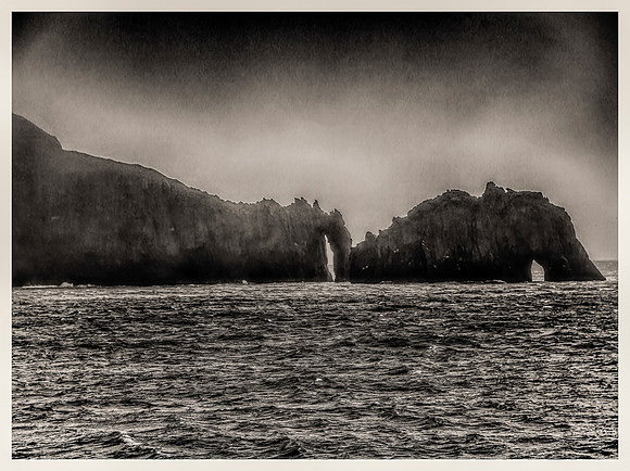 Elephant Rocks Hall Island Alaska In A Gale 26