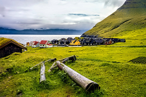 Bour Village Island of Vagar Faroe Islands 16