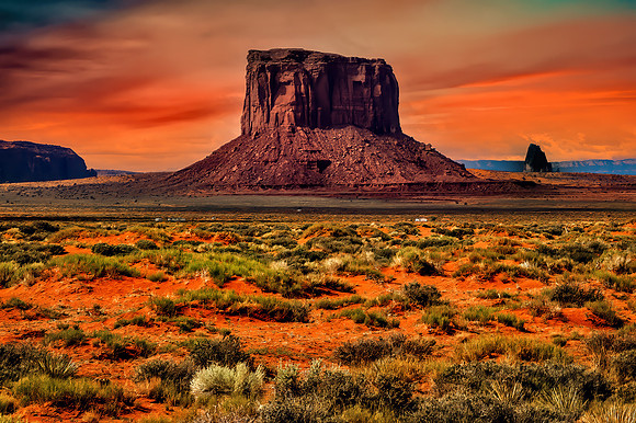 "Flat Top", Monument Valley Arizona 106A