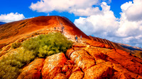 Climbing Ayers Rock 26