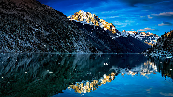 Afternoon Light On the Mountain Alaska   26