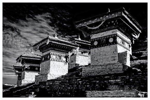 At the Top of the Pass Bhutan 3 19 3
