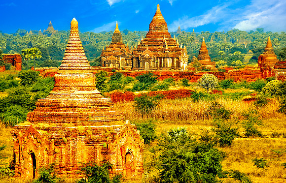 Bagan Pagodas As Far As the Eye Can See Burma 26