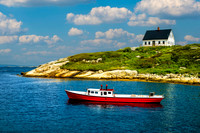 Departing Peggy's Cove, Nova Scotia