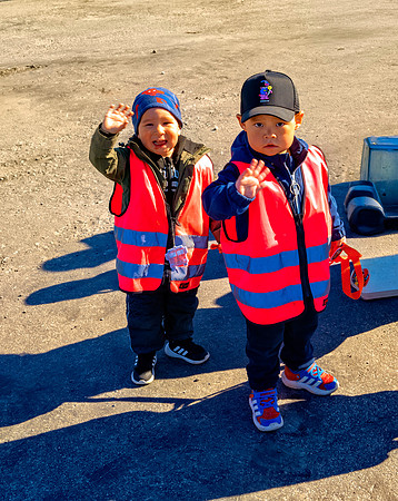 Class Outting Paamiut, Greenland