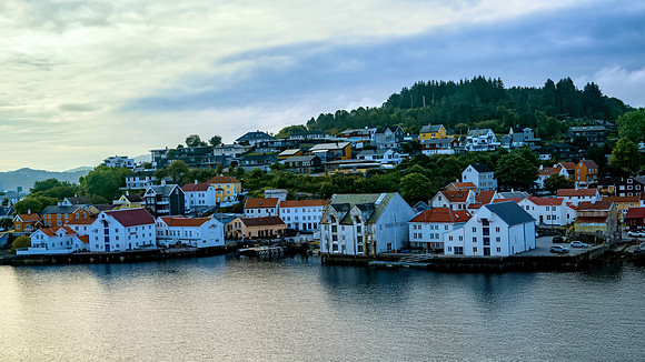 Kristiansund, Norway, Residential Island Early Light