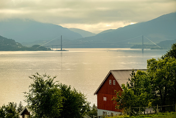Atlantic Ocean Road, Kvernes, Norway