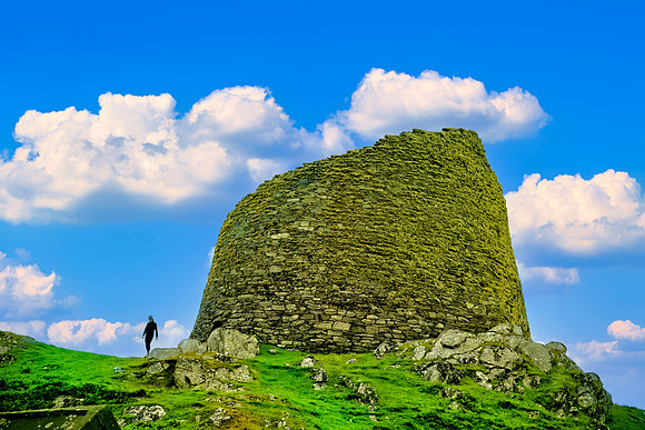 Dun Carloway Broch, Isle of Lewis, Scotland, Iron Age Structure 2