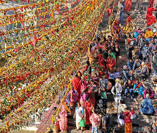 At the Ghats Nepal 1