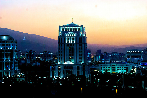 Ashgabat At Twilight  1