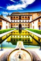 Alhambra Fountain and Building 3A